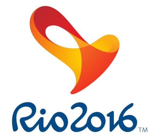 Paralympics logga, en abstrakt form i rött, orange ocg gult.