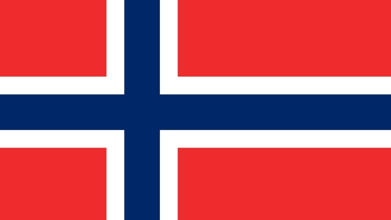 Norges flagga.